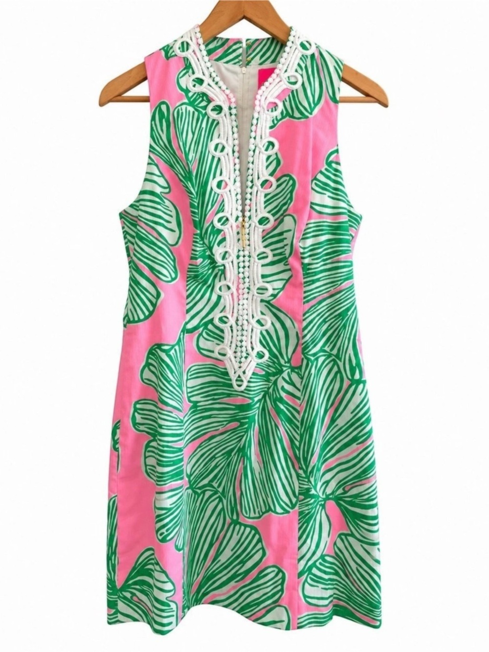 Lilly Pulitzer Madison Dress Floral Mini Dress Pink & Green Size 8 NWT